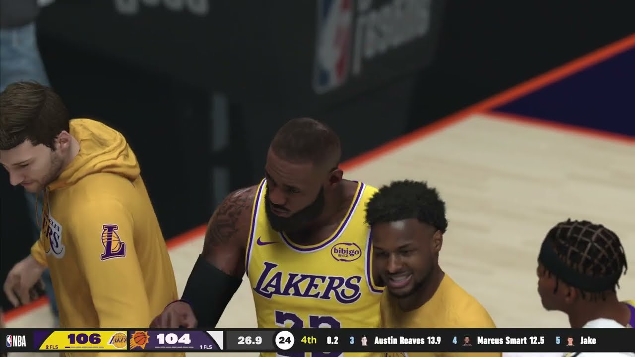 NBA LIVE! Los Angeles Lakers vs Phoenix Suns | Feb. 27, 2026 | Suns vs Lakers NBA LIVE 2K26