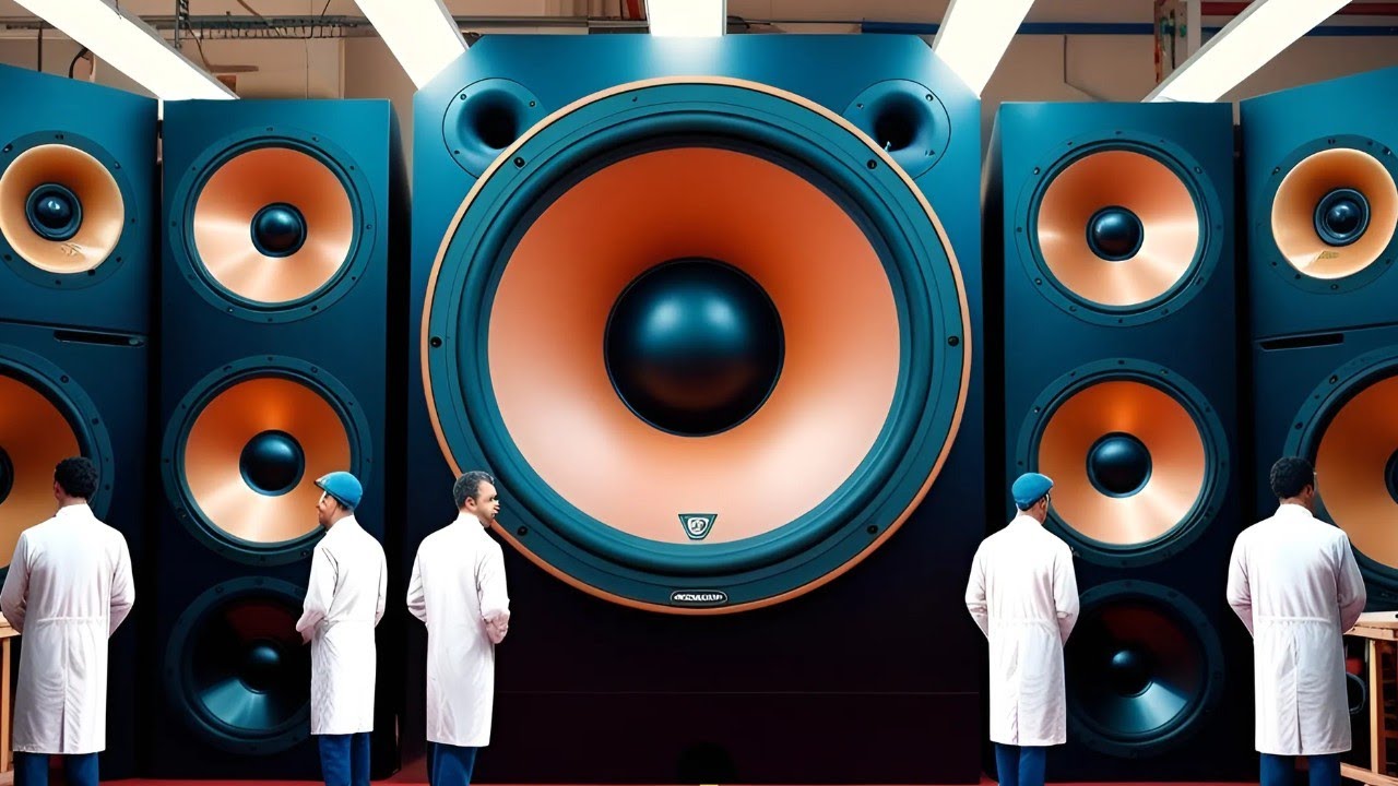 CÓMO se FABRICAN los ALTAVOCES PROFESIONALES ¡La CALIDAD al MÁS ALTO NIVEL!