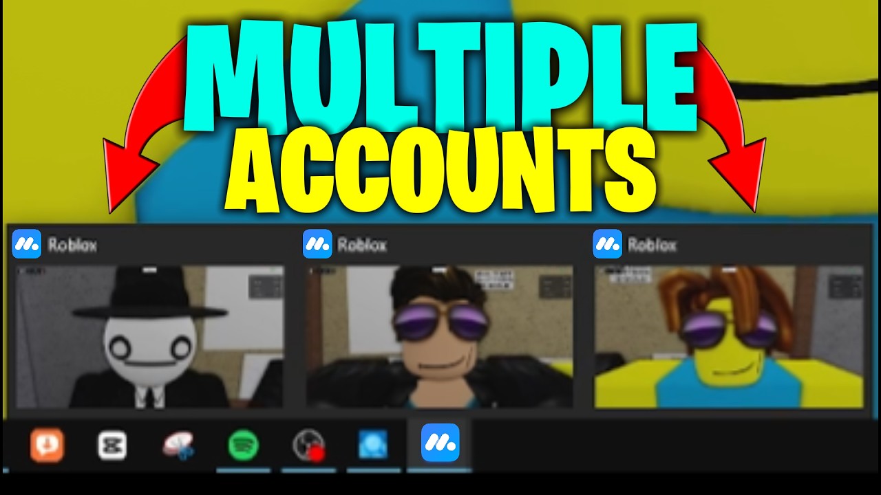 HOW TO Run MULTIPLE Accounts on ONE PC! Roblox