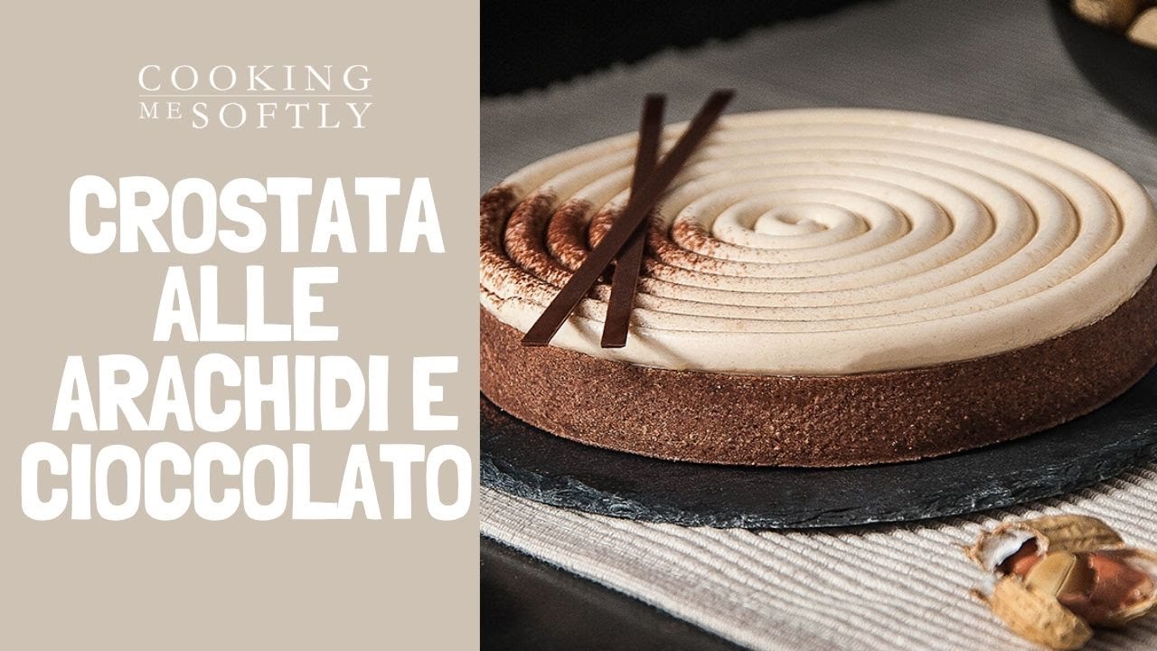 Crostata alle arachidi e cioccolato - ricetta facile e golosa