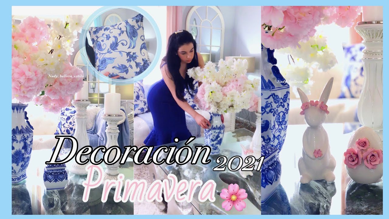 DECORACI&Oacute;N DE MI SALA 2021 / Ideas para Decorar Tu Sala / Primavera 2021 / Nady