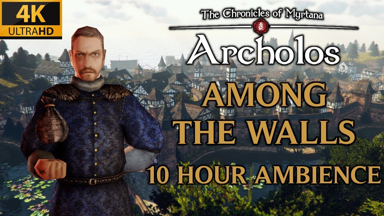 Among The Walls - 10 Hour Ambience | The Chronicles of Myrtana Soundtrack (Extended Version)