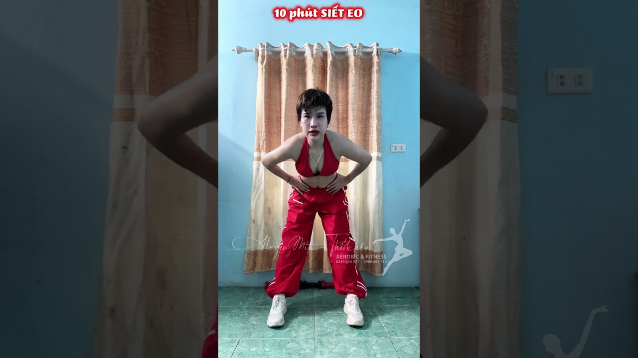 🔥 8 phút SIẾT EO & ĐUI cực căng 🔥