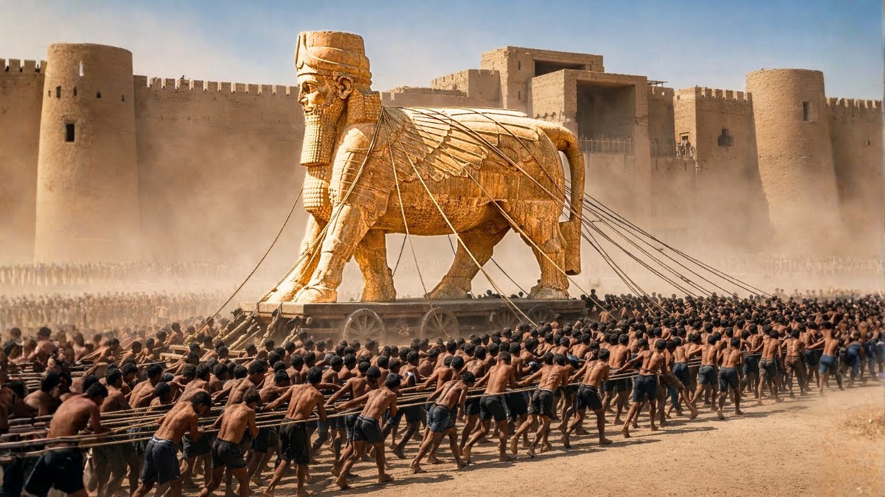 Así se Construyó la COLOSAL Ciudad de Nínive: Secretos y Rutina de sus Constructores