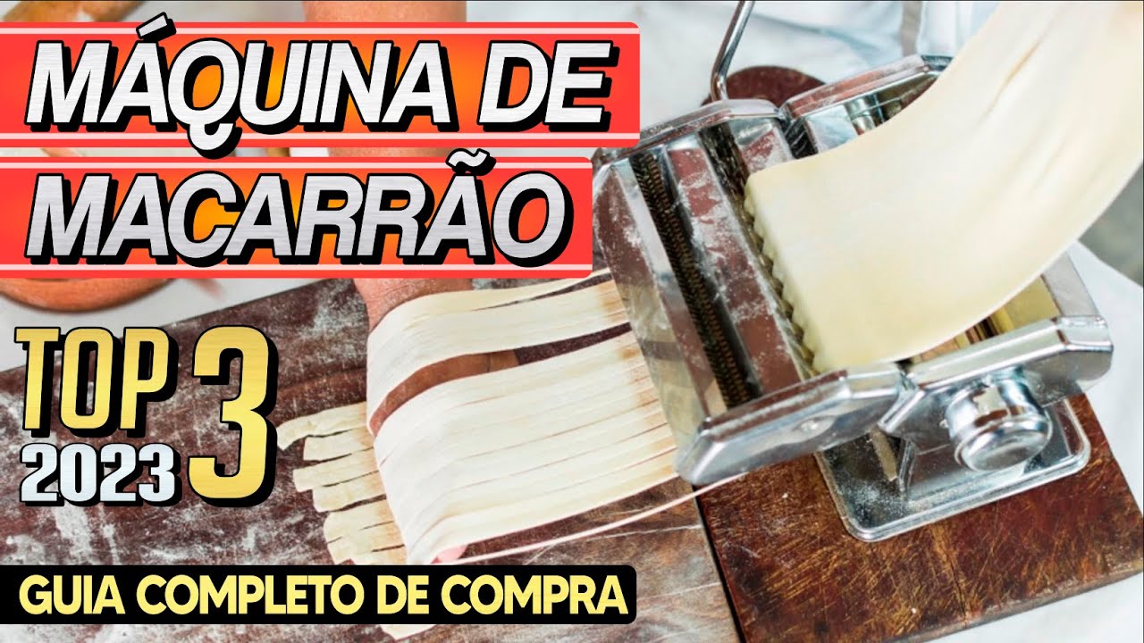 Descubra a MELHOR Máquina de Fazer Macarrão Manual em 2023! 🍝 Qual o MELHOR CUSTO-BENEFÍCIO? 👩‍🍳