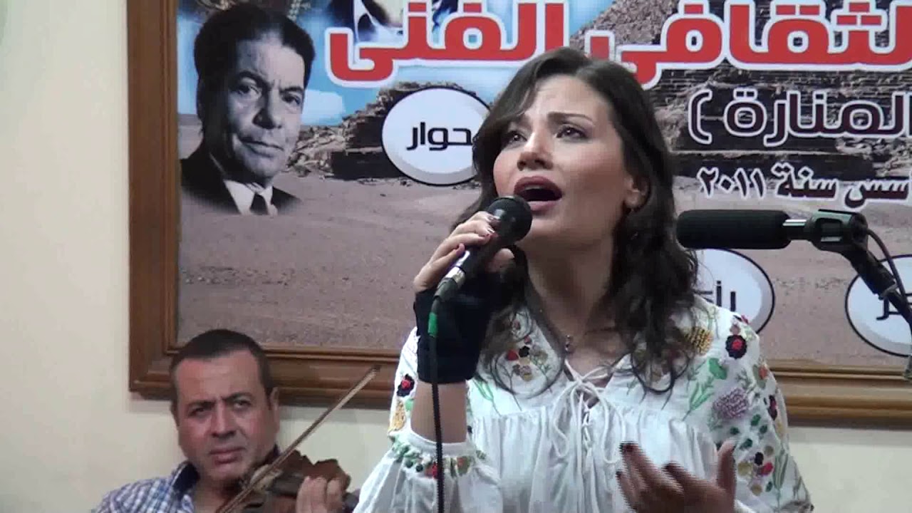 رق الحبيب - غناء الفنانة رحاب عمر - صالون المنارة د محمد سعد الدين 30/8/2017