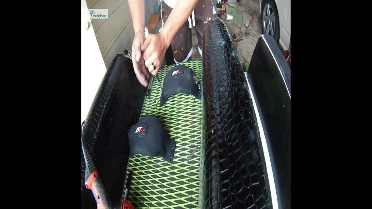 DIY Jetski foot strap install