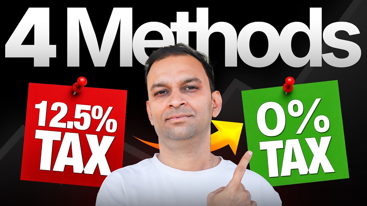 Stop Paying 12.5% Tax on Mutual Funds (4 Ways to Save Lakhs)