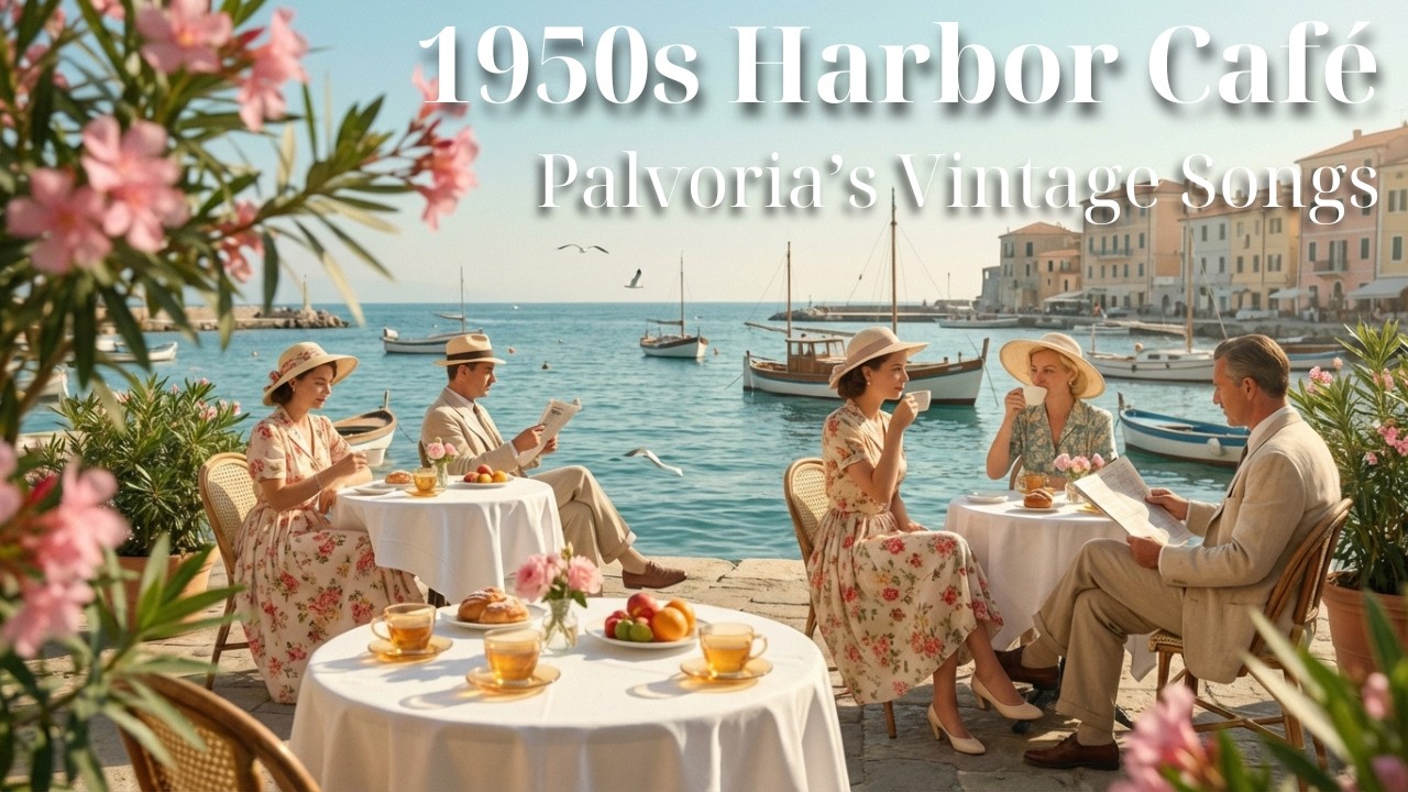 Nostalgic 1950s Spring Harbor Caf&eacute; | Palvoria&rsquo;s Vintage Songs