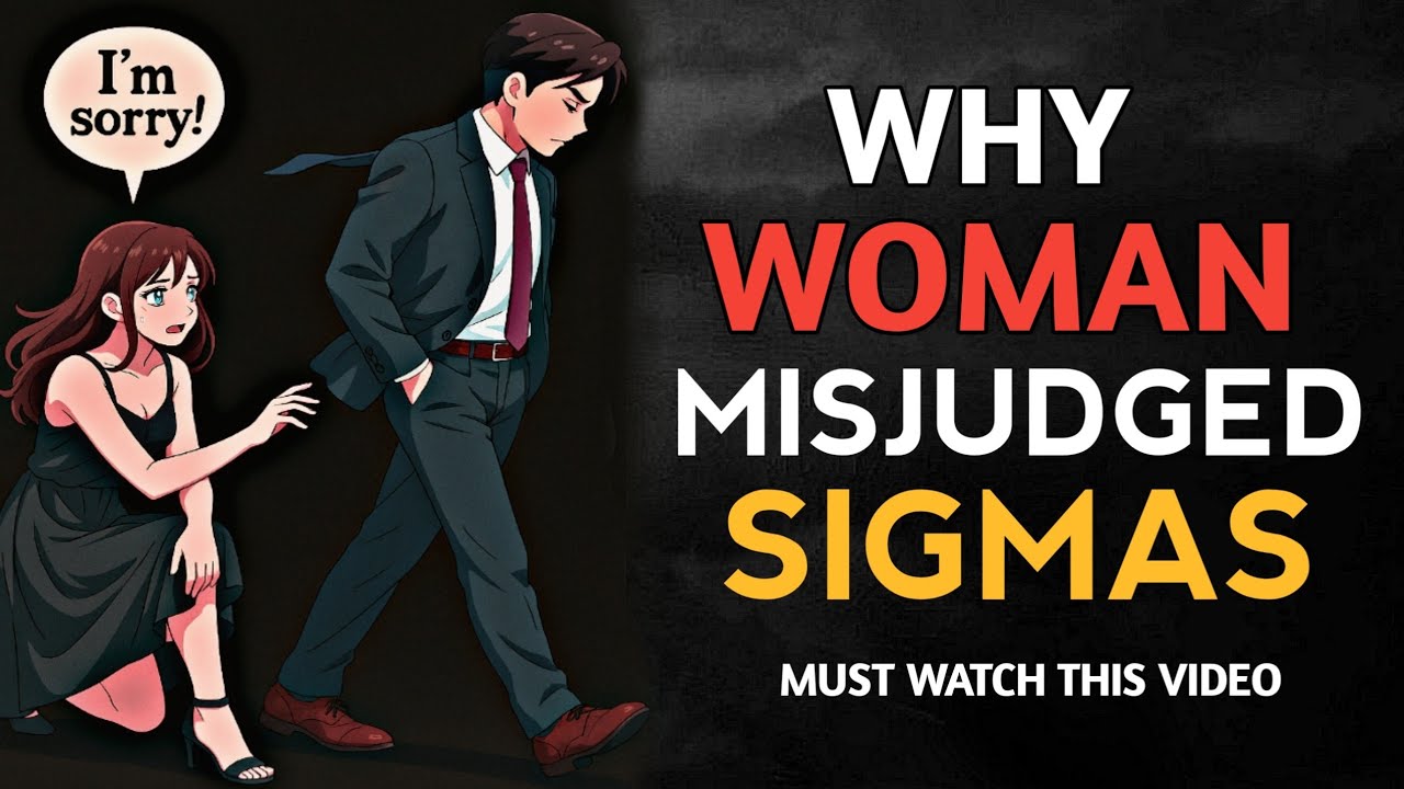 Why Women Misjudge Sigma Males And Later Regret It | Sigma Mindset