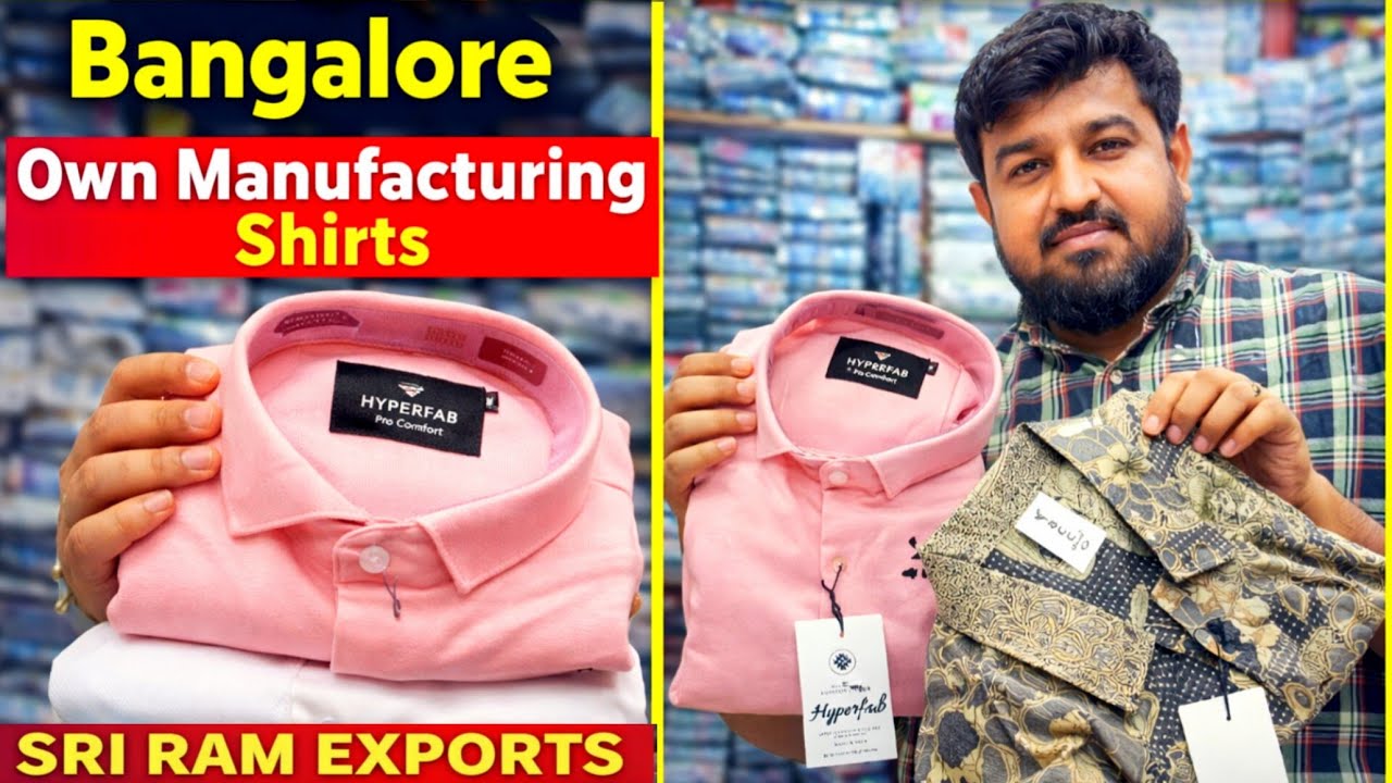 பெங்களூர் மொத்த விலை Shirts Shop | Sri Ram Export in Sulthanpet | வாழ்க்கை ஒரு பயணம்!