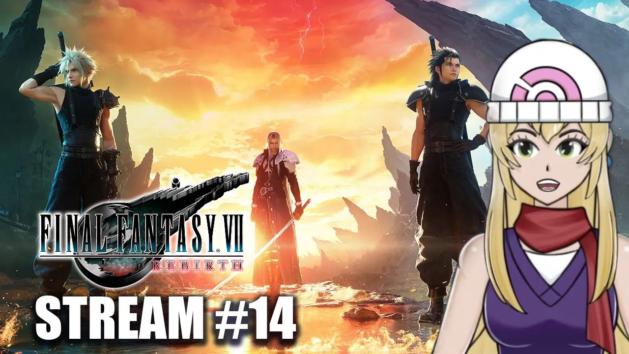 Streaming Final Fantasy 7 Rebirth (Hard Mode): Nibelheim & Shinra Mansion!