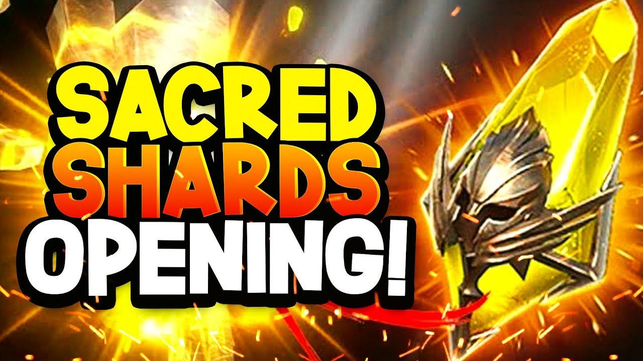 RAID Shadow Legends: MY FIRST LEGENDARY CHAMPION! Sacred Shard Opening!