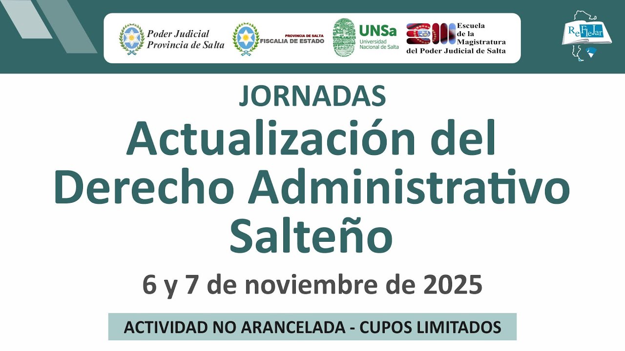 Jornadas de Actualización del Derecho Administrativo Salteño - Día 1