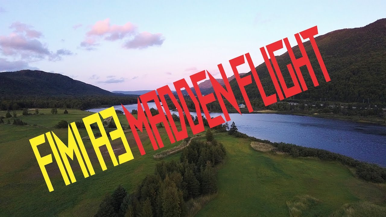 fimi a3 madden flight , video test in low light and bright light