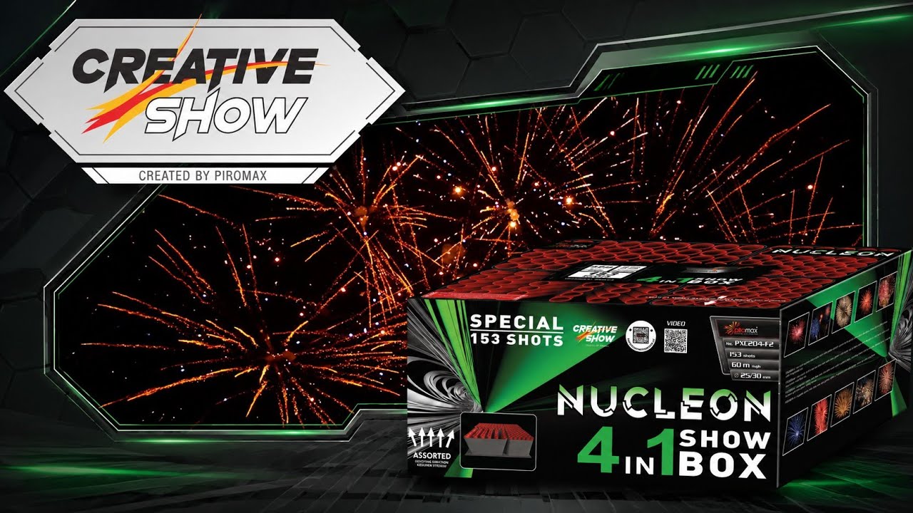 PXC204 - NUCLEON 4in1 - Piromax Fireworks