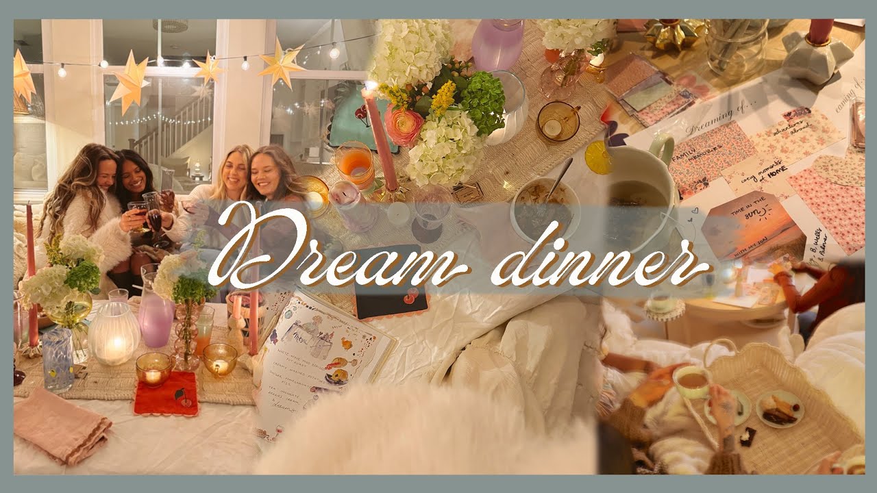 Hosting a dinner party...💫