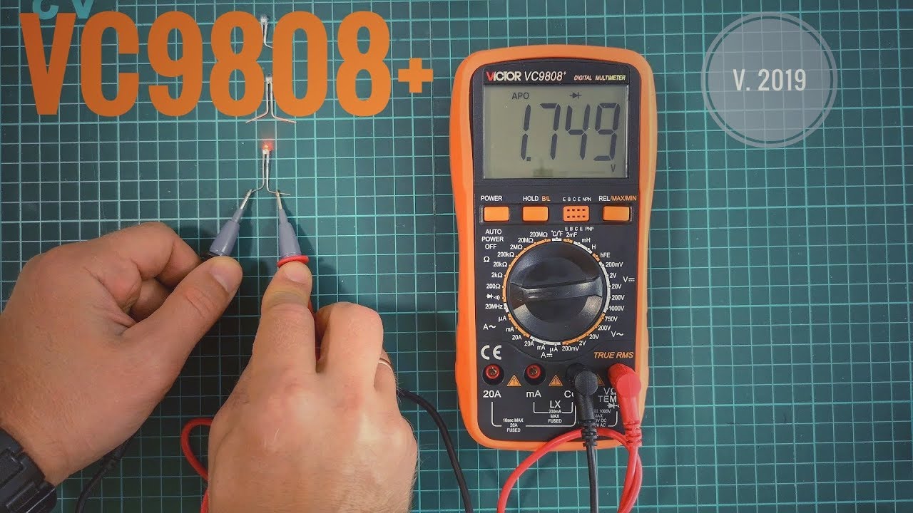 Мультиметр Victor VC9808+. Версия 2019 года