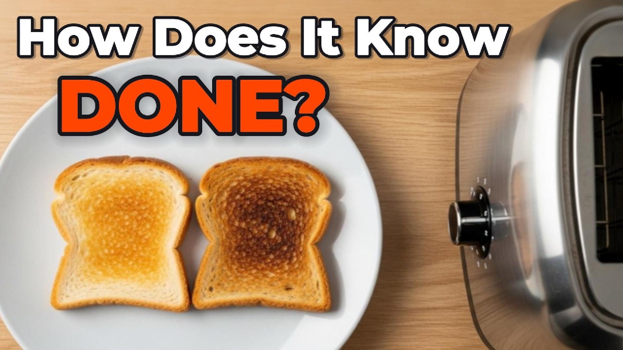 Why does a toaster know when the bread is done?