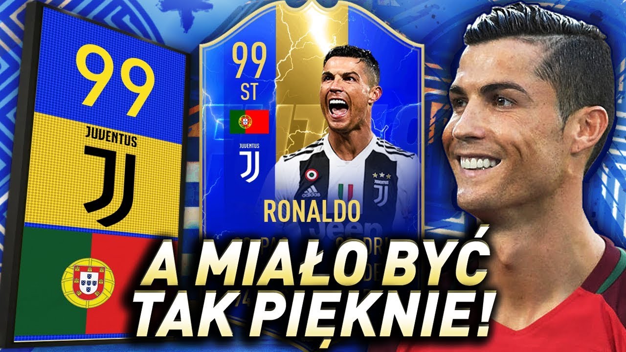 Nieubłagany ciemiężyciel z kulawą nogą! 99 TOTS Cristiano Ronaldo!