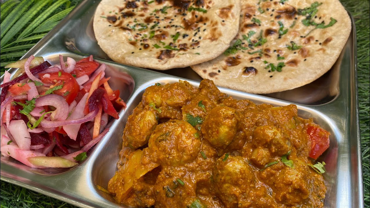 Mushroom Tikka Masala Recipe ll Restaurant Style Mushroom Tikka Masala