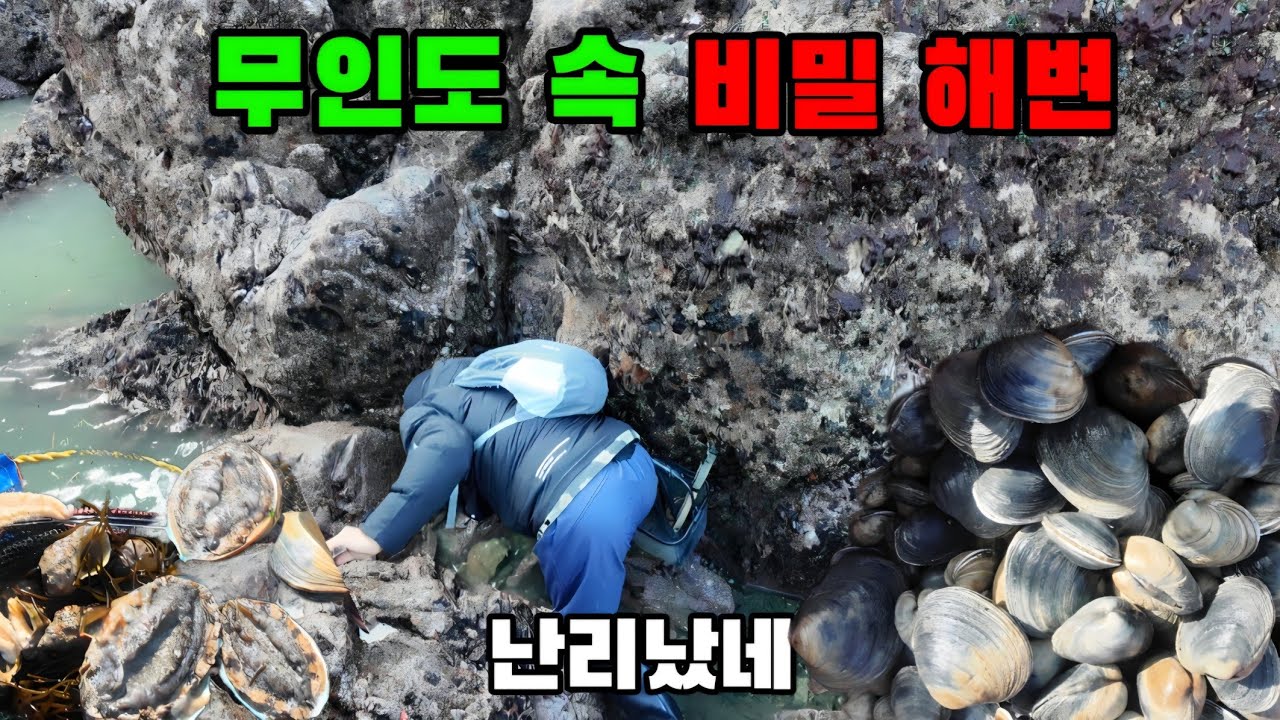 잠겨있던 무인도에 고급 식재료가 풍족합니다