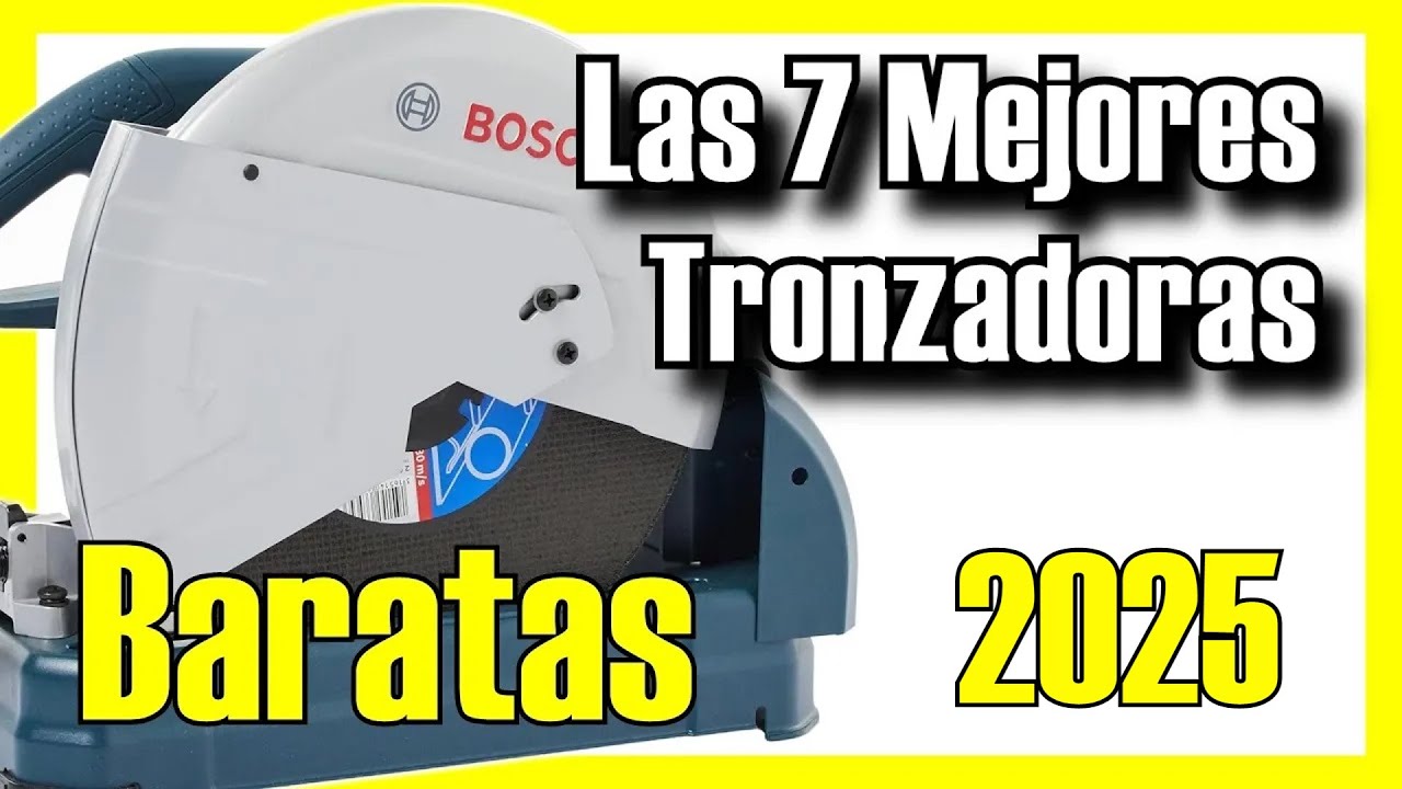 🔥 Las 7 MEJORES Tronzadoras BARATAS de Amazon [2025]✅[Calidad/Precio] De Metal / Madera / Aluminio
