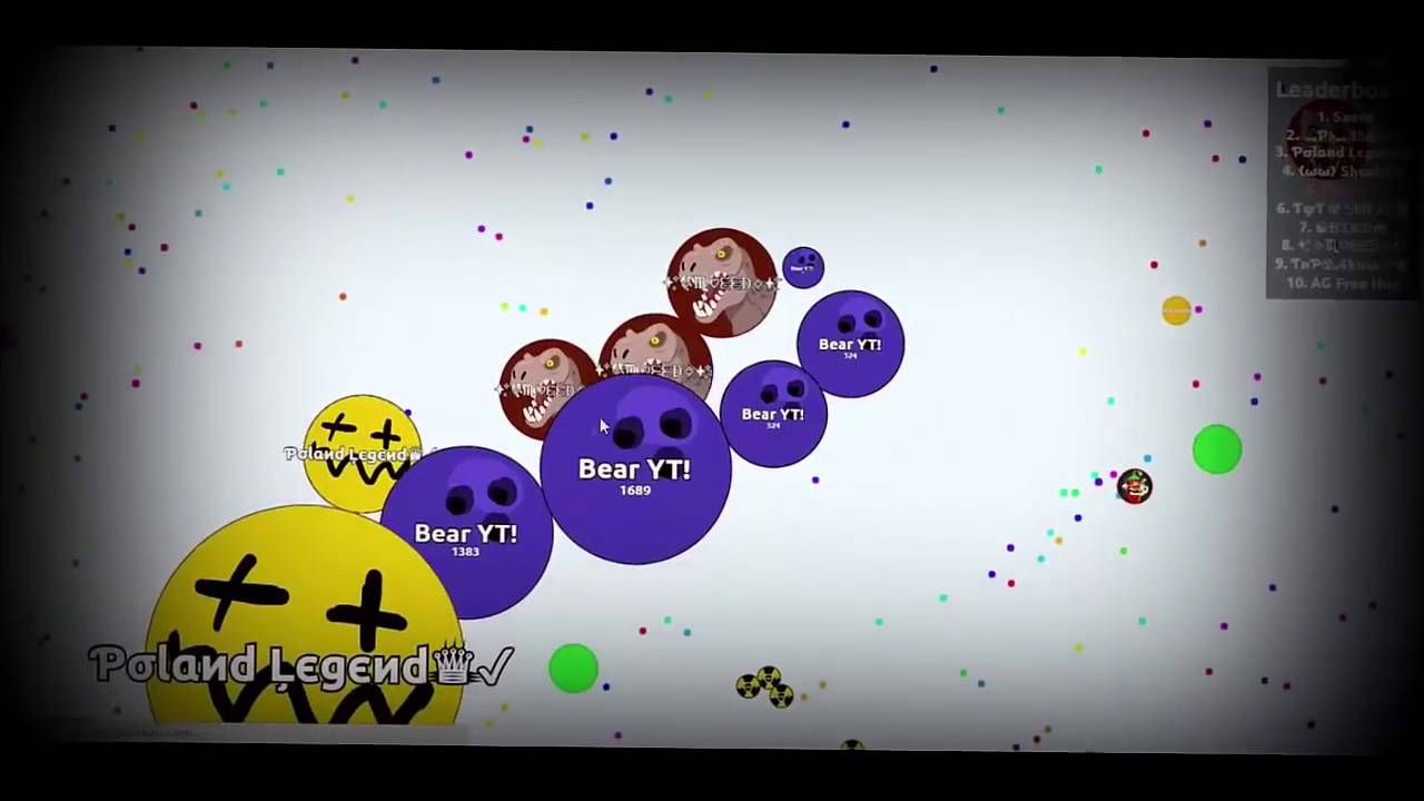 #YTSRC Agar io   BEST EDIT MONTAGE  BIGGEST 22k TRICSPLIT IN AGAR IO HISTORY
