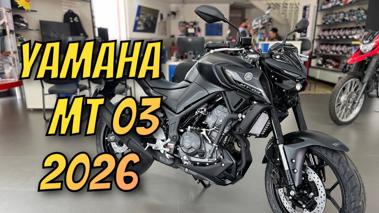 NOVA MT03 2026 PRETA