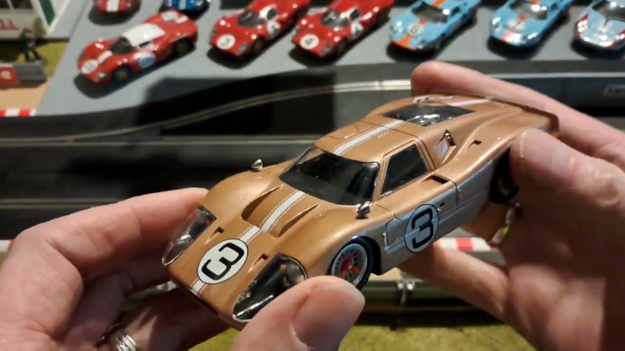 Ford GT40 mk4 1967 Le Mans #nsr #lemans #slotcars #marioandretti #scalextric
