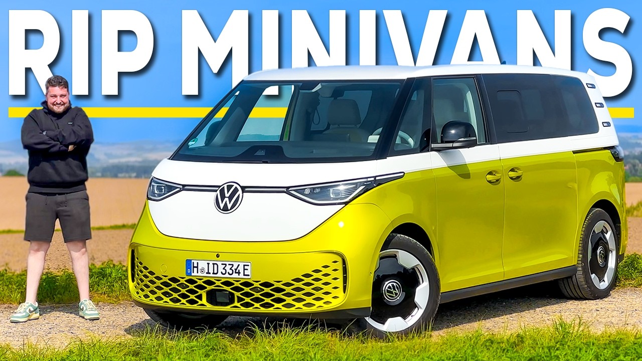 Обзор VW ID. Buzz 2025 года: ЭТО РЕВОЛЮЦИЯ В МИНИ-ВЭНАХ!