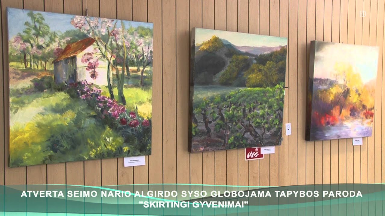 Algirdas Sysas pristatė tapybos parodą