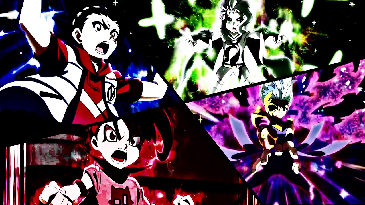 Shinra and Valt vs Pax and Zeiden Galactic Ball Z Kai Season 1 Part 2 Episode 25