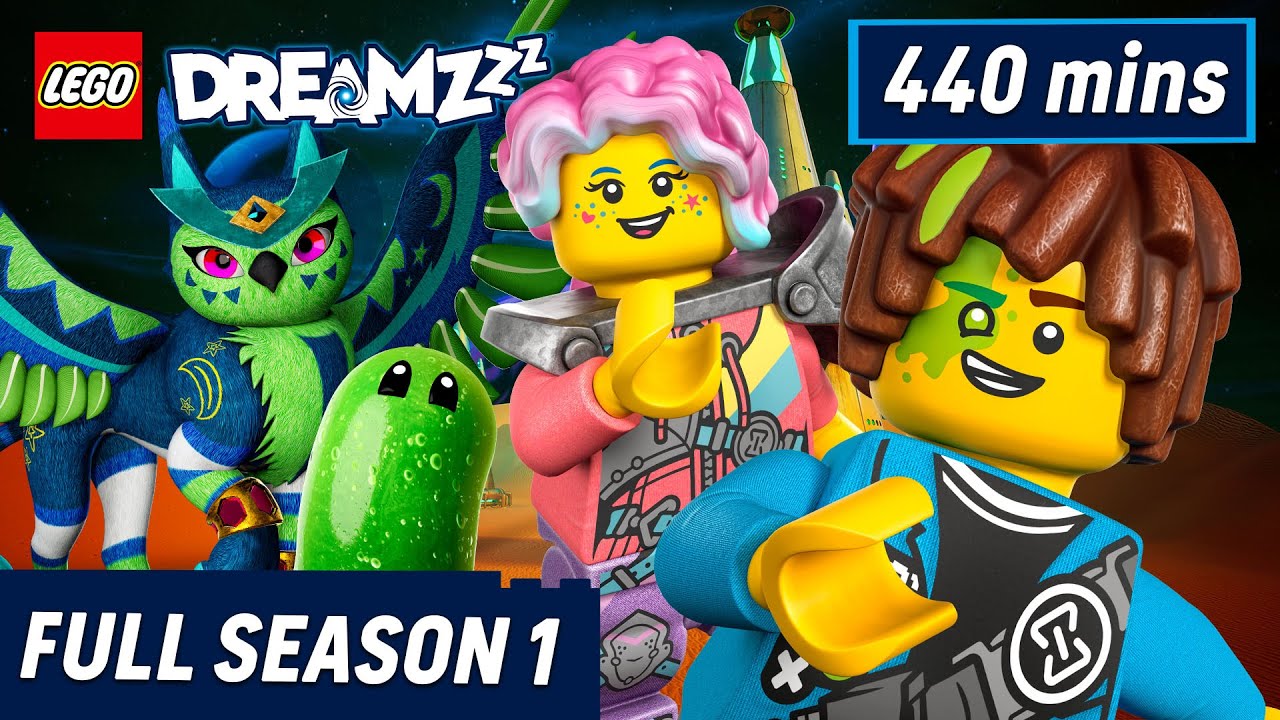 LEGO® DREAMZzz™  SEASON 1 COMPILATION! 💤 | Action Cartoons for Kids 😆 |  Trials of the Dream Chasers