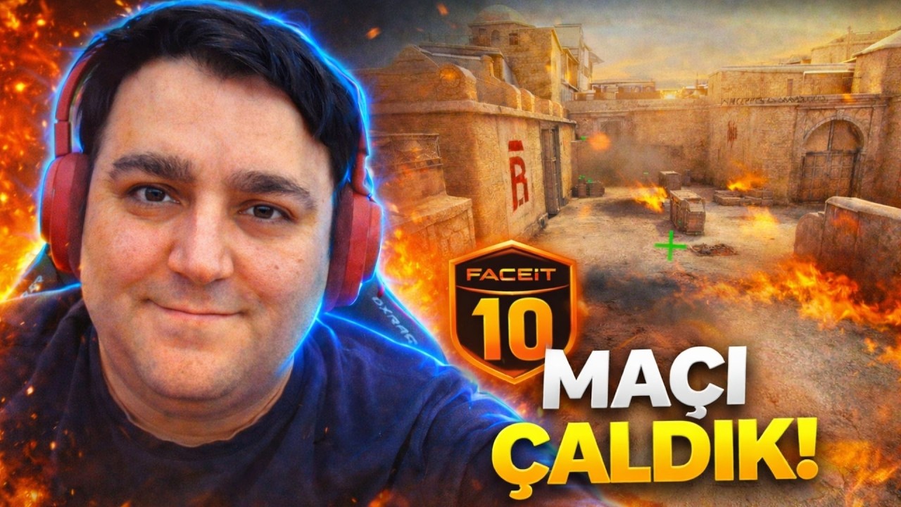 BU TÜRK OYUNCU İLE MAÇI ÇALDIK! 🔥 (FACEIT Level 10)