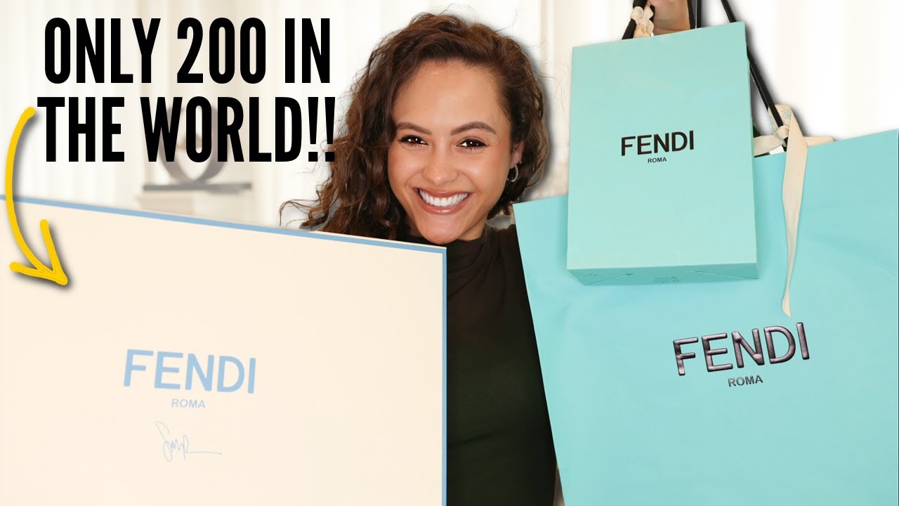Распаковка тройной сумки FENDI 2023 *ОЧЕНЬ РЕДКИЕ, СПЕЦИАЛЬНЫЕ ИЗДАНИЯ!*