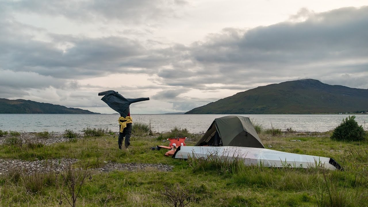 Solo Sea Kayaking Isle of Skye (day 3) Eilean Donan Castle
