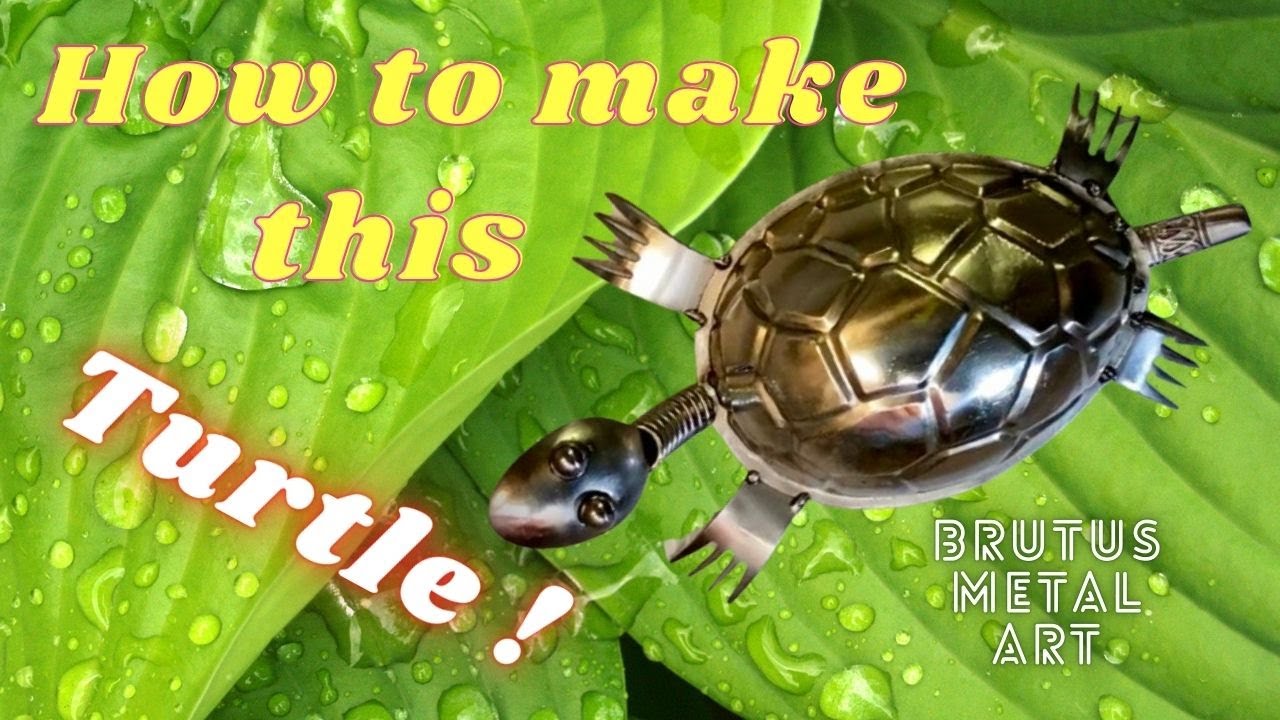 Make Your Own Cutlery Turtle