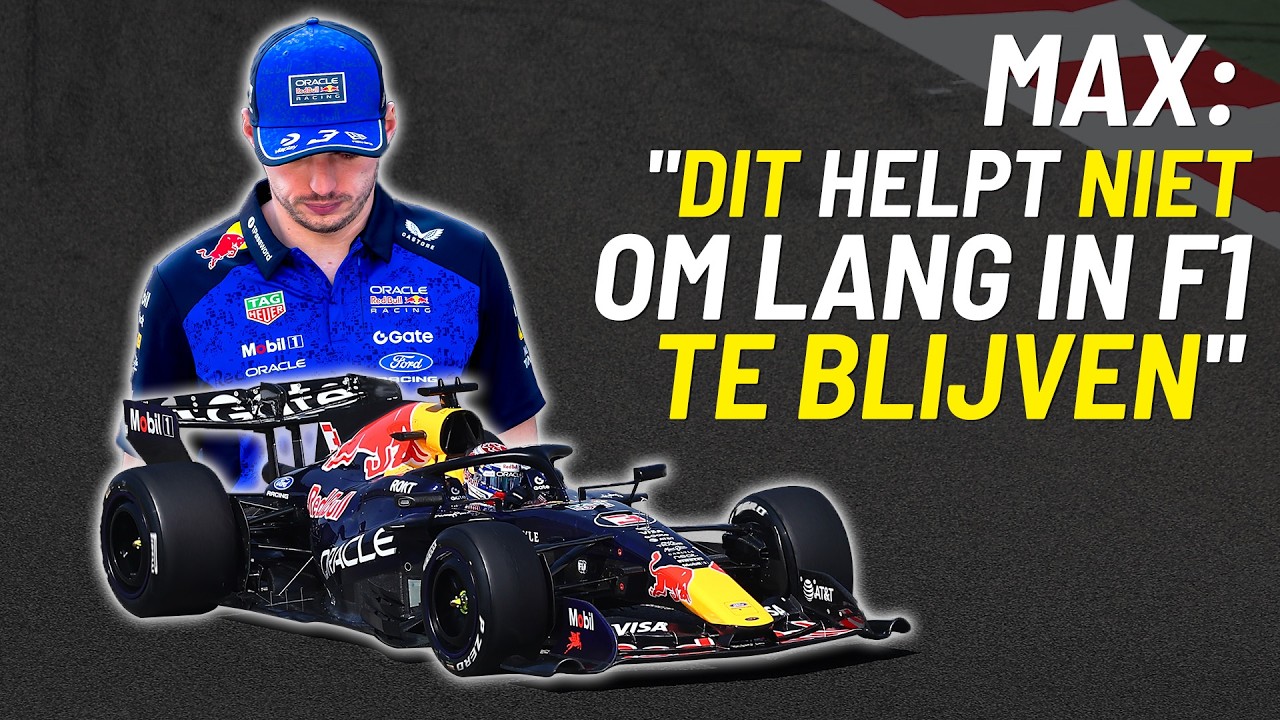 F1-update: Max Verstappen hekelt nieuwe F1-regels, wilde 2026-auto liever niet in simulator rijden