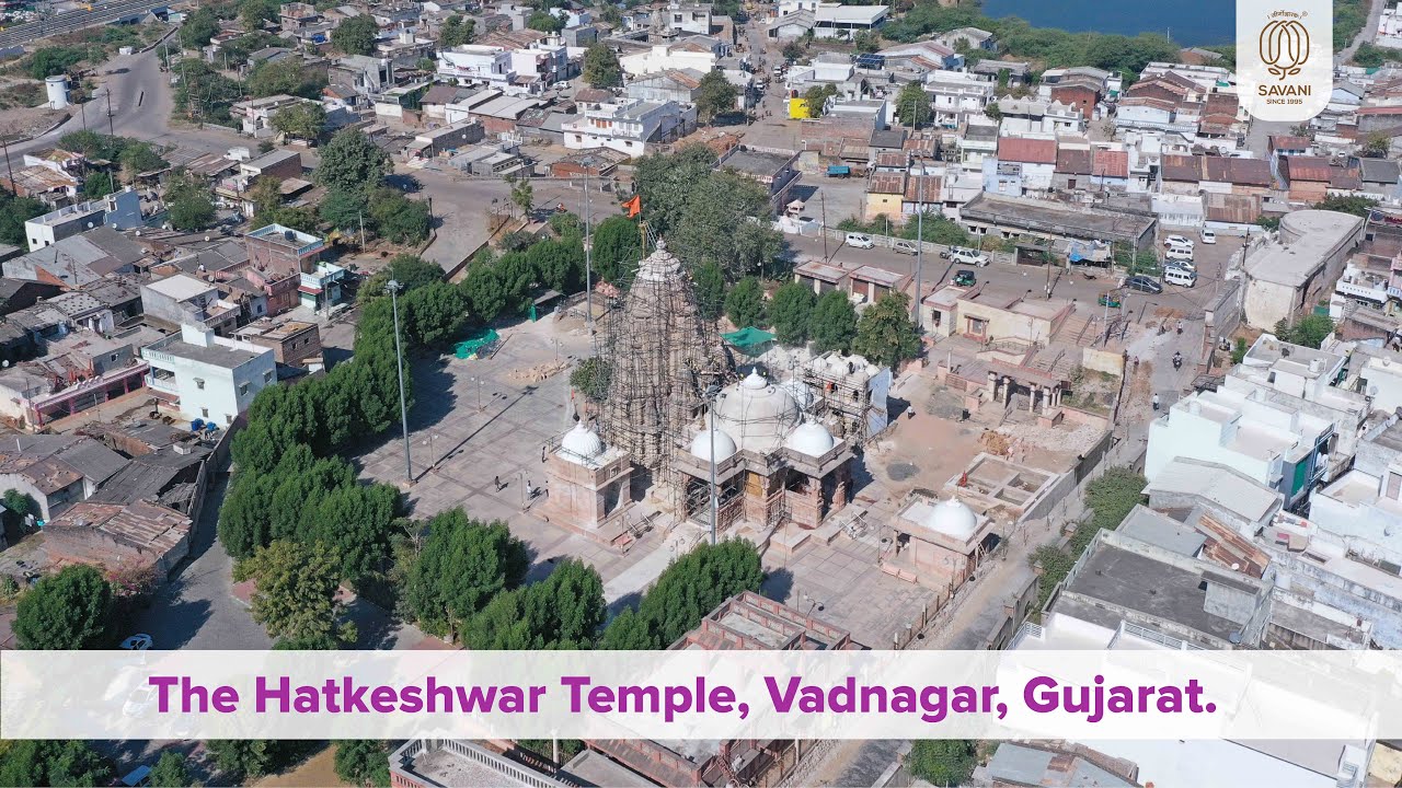 The Hatkeshwar Temple, Vadnagar, Gujarat. Project by : Savani Heritage, Mumbai