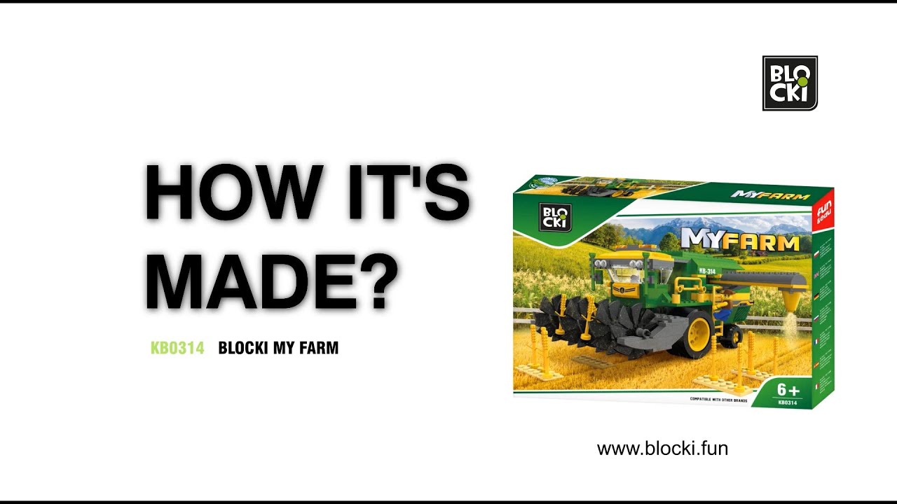 BLOCKI MyFarm KB0314 | How It's Made? | Jak powstają klocki?