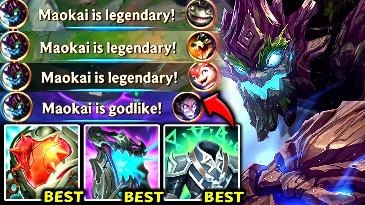MAOKAI TOP BUT I CAN LITERALLY 1V5 (AND I'M 100% UNKILLABLE) - 2026 Maokai TOP Gameplay Guide