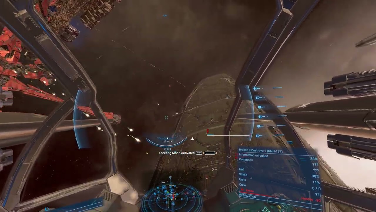 X4 Foundation. how to disarm a Xenon I destroyer with a Small fighter (uncut)