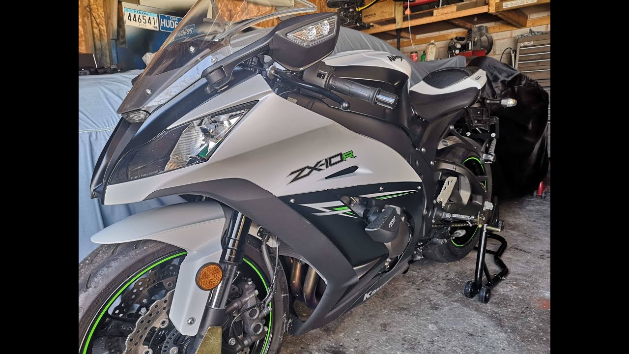 How to Install Puig Pro Frame Sliders ZX10R