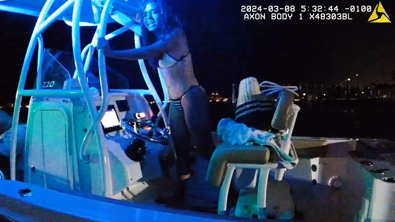Chaotic Arrest After Police Catch Them Boating Intoxicated