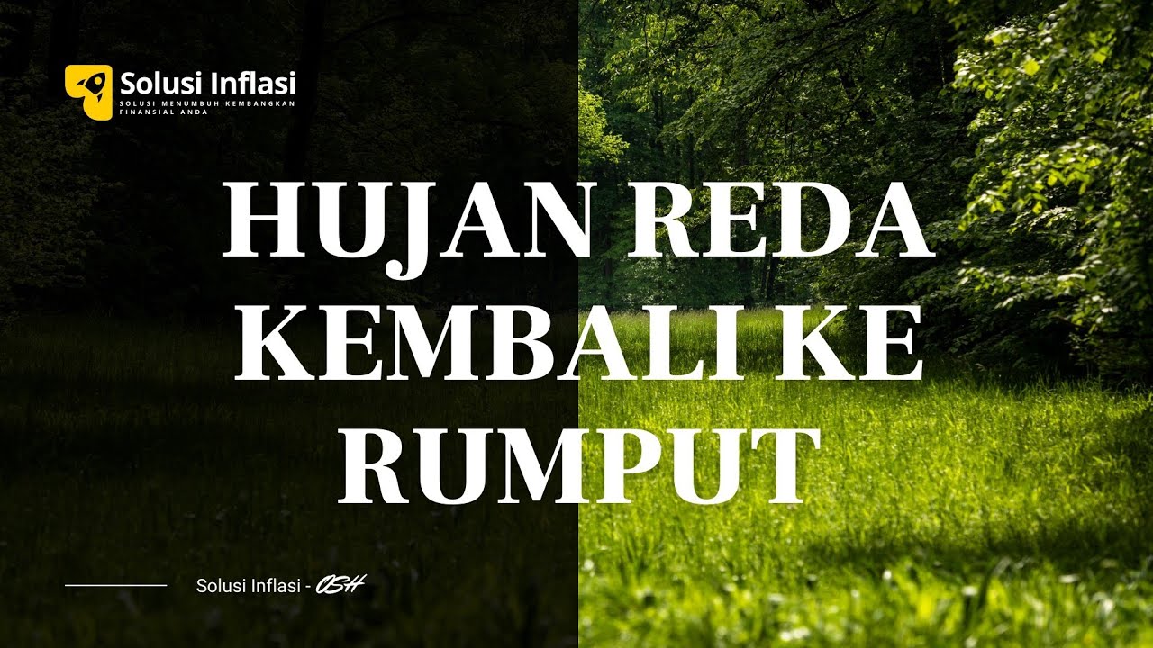 [Solusi Inflasi] Hujan Reda Kembali Ke Rumput.