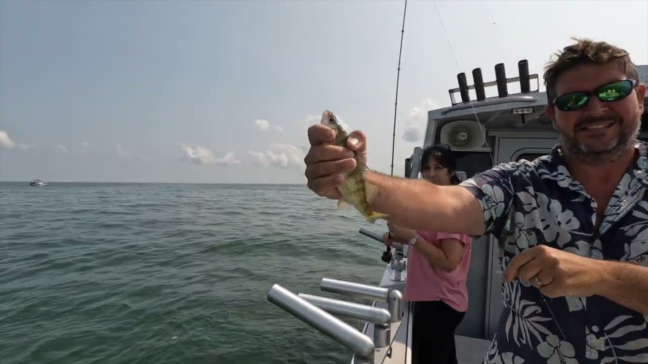 Summertime Lake Erie Yellow Perch Fishing