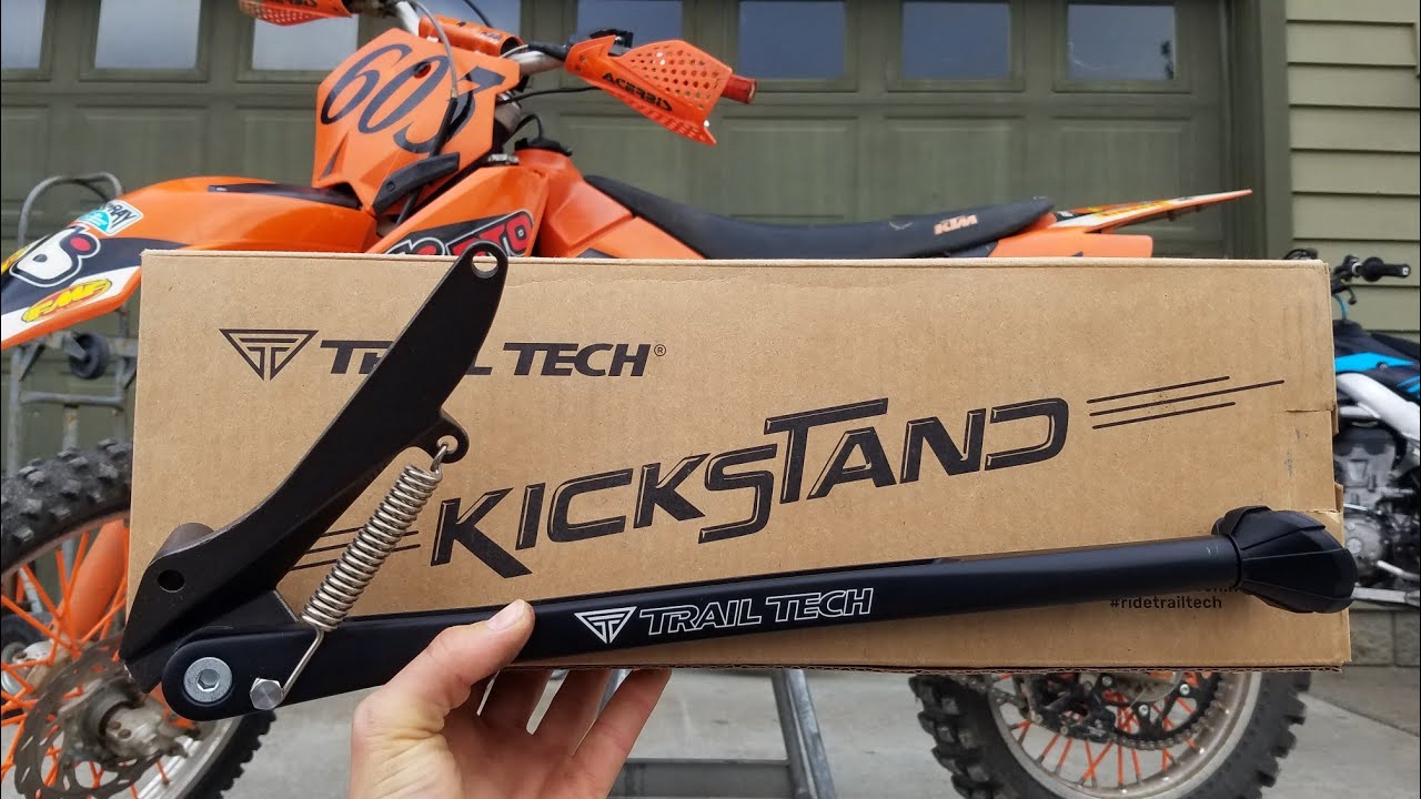 Установка подножки Trail Tech на KTM! (Лучший мод для кроссового мотоцикла!)