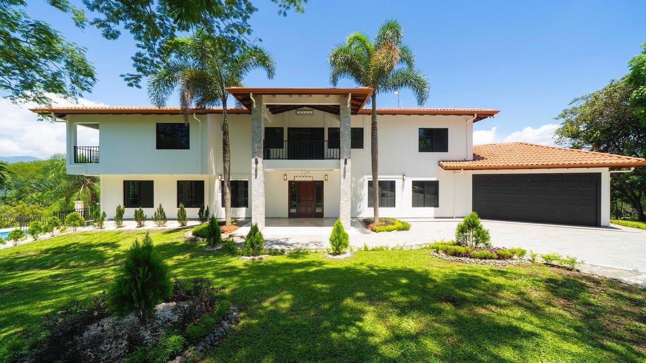 Villa Los Guanacastes—Contemporary Spanish Colonial Smart Home In Atenas, Costa Rica