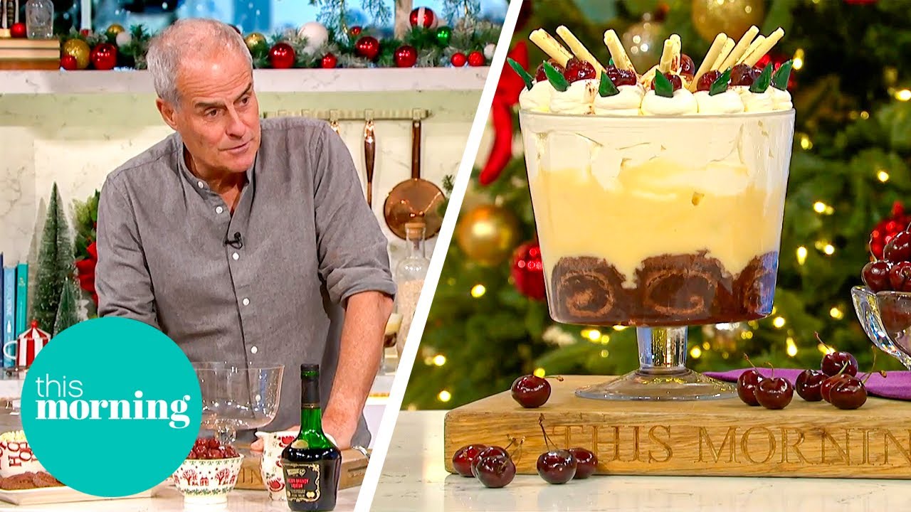 Phil Vickery’s Festive Chocolate and Cherry Trifle | This Morning